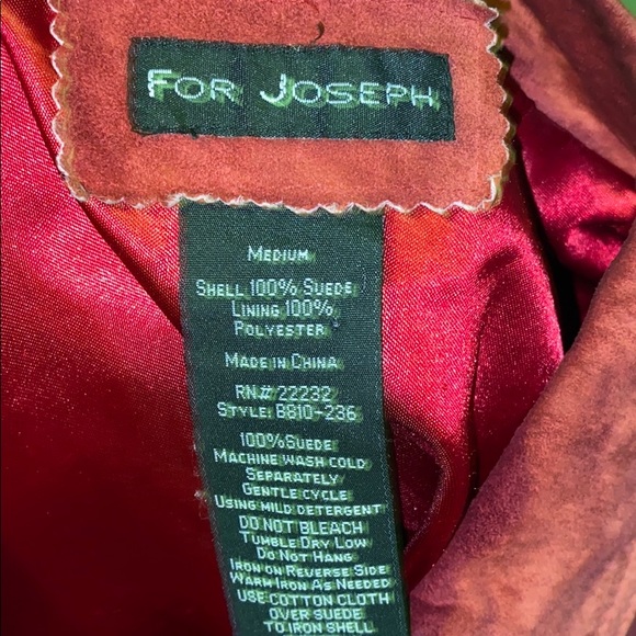 Vtg Suede Jacket - Picture 6 of 6